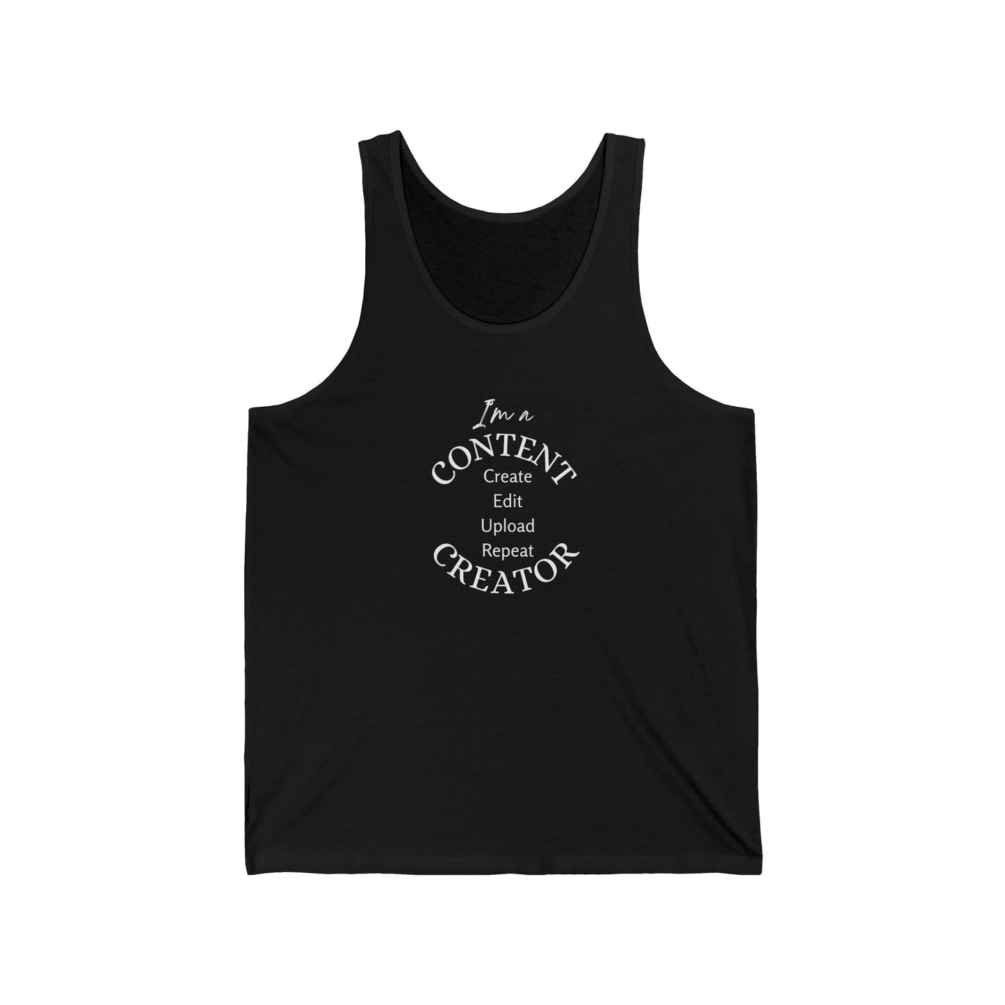Content Creator Unisex Tank Top