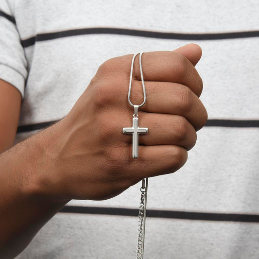 To My Son | ⭐Personalized Faith Cross Necklace