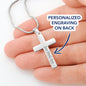To My Son | ⭐Personalized Faith Cross Necklace