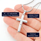 To My Son | ⭐Personalized Faith Cross Necklace