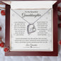 To My Granddaughter |Forever Love Necklace from GRANDMA š