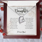To My Daughter | Forever Love Necklace, 💍 On Your Wedding