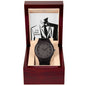 To My Badass Boyfriend | Wooden Watch and Tuxedo