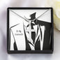 To My Soulmate | ⭐Personalized Cross Necklace Tuxedo