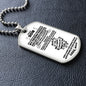 To My Son | I'm Proud of You Dog Tag