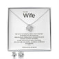 To My Wife Necklace | Happy We Said I Do, From Husband