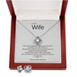 To My Wife Necklace | Happy We Said I Do, From Husband