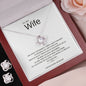 To My Wife Necklace | Happy We Said I Do, From Husband