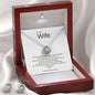 To My Wife Necklace | Happy We Said I Do, From Husband