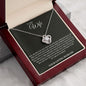 To My Wife | Love Knot Necklace, From Your Husband