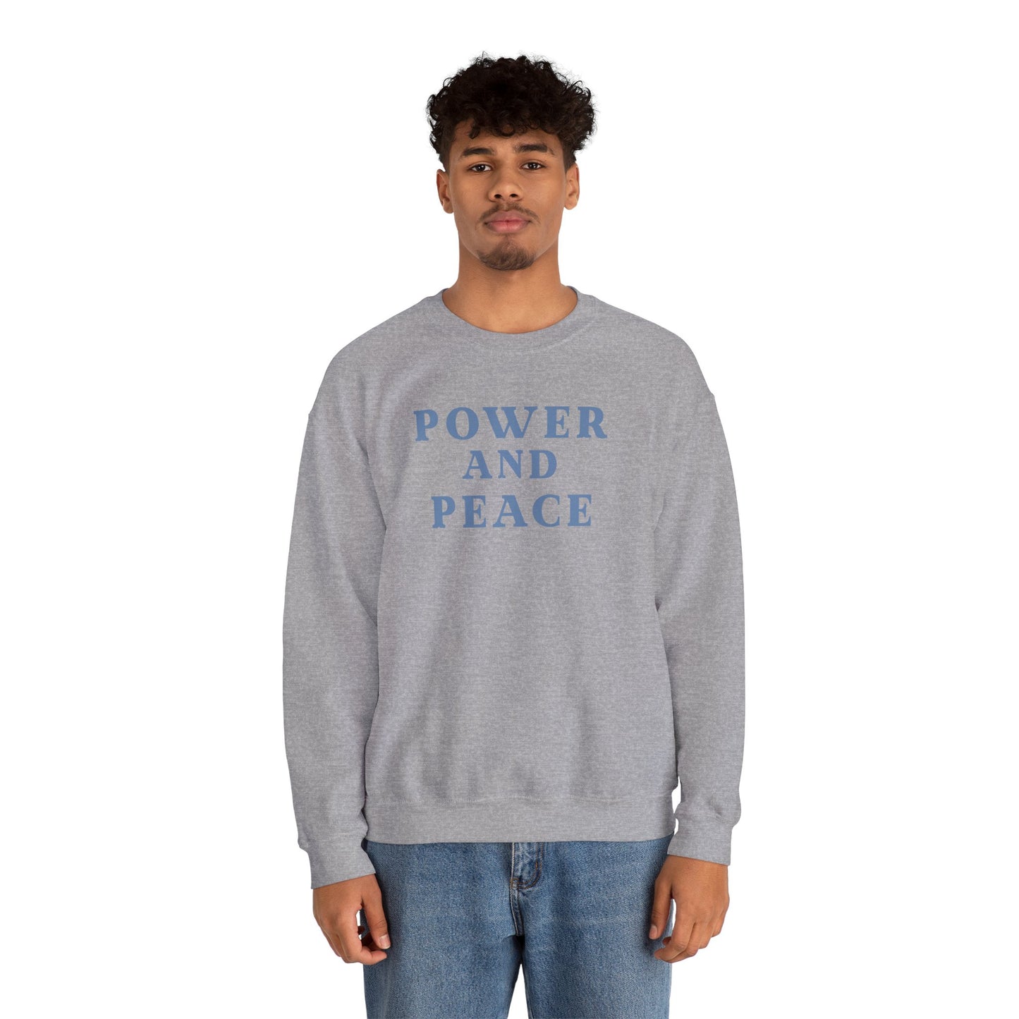 Power and Peace Crewneck Sweatshirt