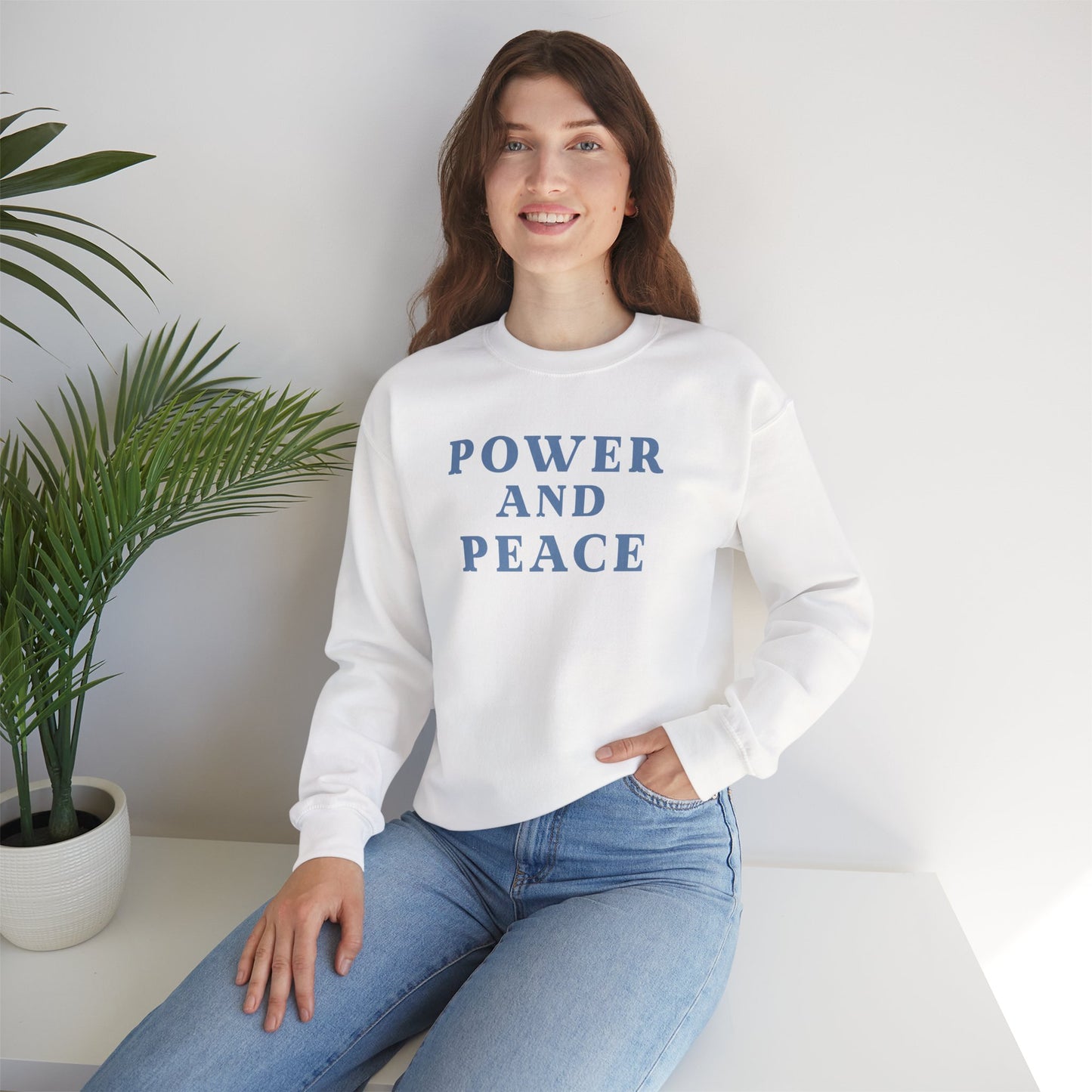 Power and Peace Crewneck Sweatshirt