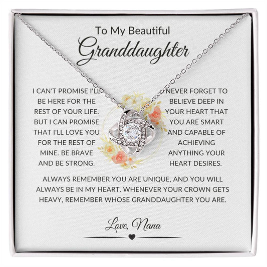 To My Granddaughter | Always Remember You're Unique from NANA 🌺