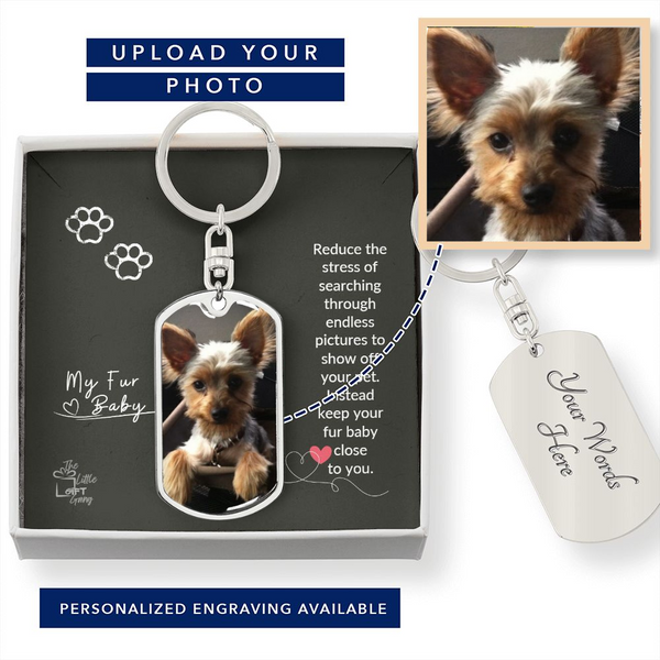 Custom Pet 🐾Dog Keychain  Show off Your Pet – TheLittleGiftGang
