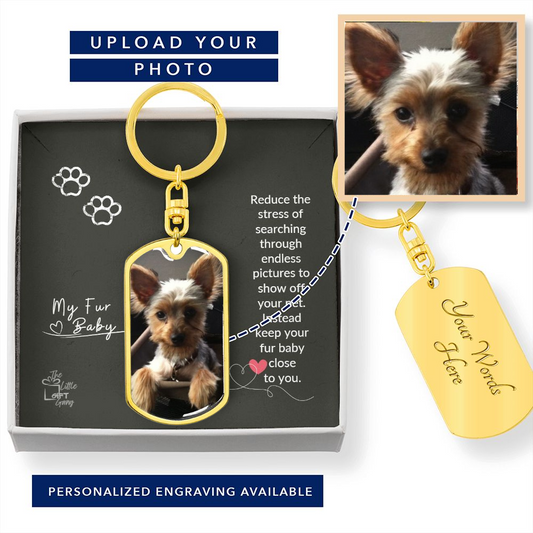 Custom Pet 🐾Dog Keychain | Show off Your Pet